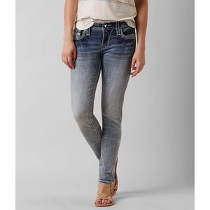 Rock Revival Arella Stretch Skinny Jeans Size 27